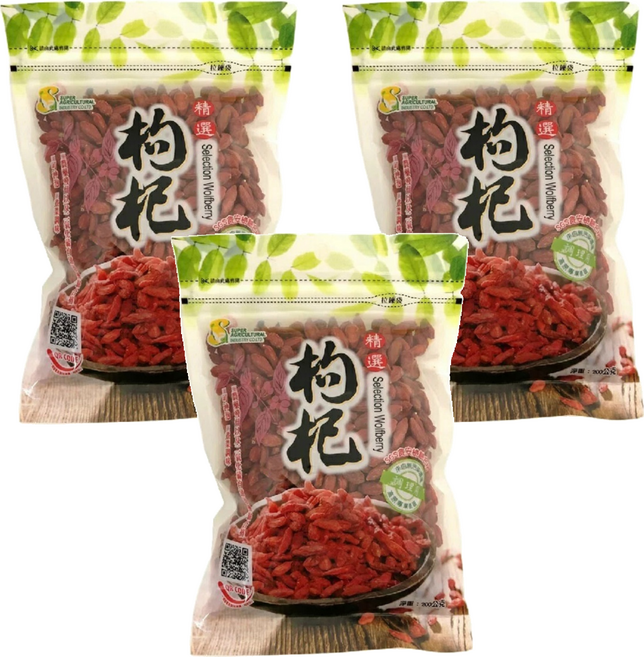 超賀 精選枸杞 調理用, 200g, 3包