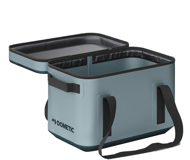 DOMETIC Go露營軟式裝備箱 20L, 霧藍色, 1層, 1個