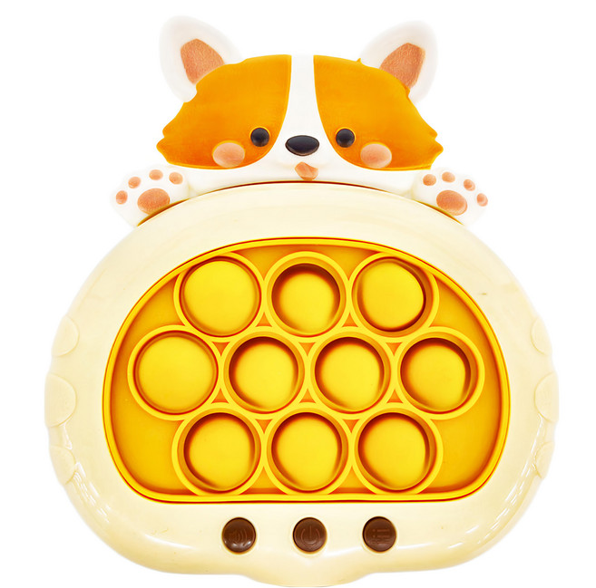 kidmate 孩子王 小狗闖關遊戲機 Set 益智玩具, 小狗, 1個