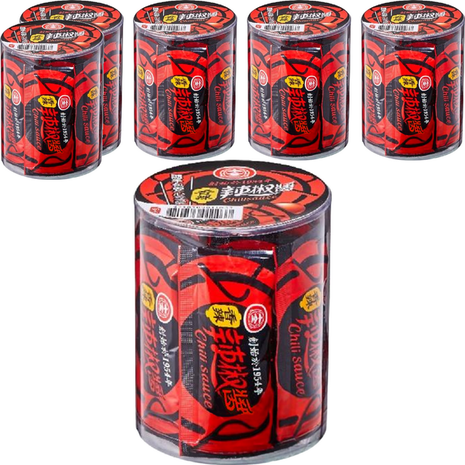 十全 香辣辣椒醬, 200g, 6桶
