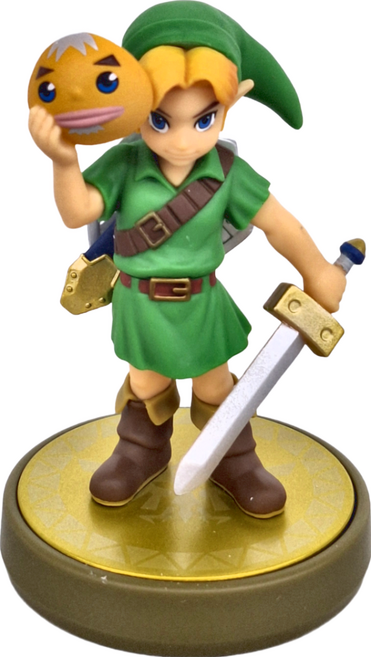 Nintendo 任天堂 amiibo 公仔 穆修拉的假面林克 薩爾達, NVL-001, 綠色, 1個