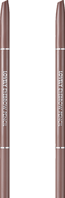 TONYMOLY 美目派對眉筆 0.1g, 2支, 6 拿鐵棕