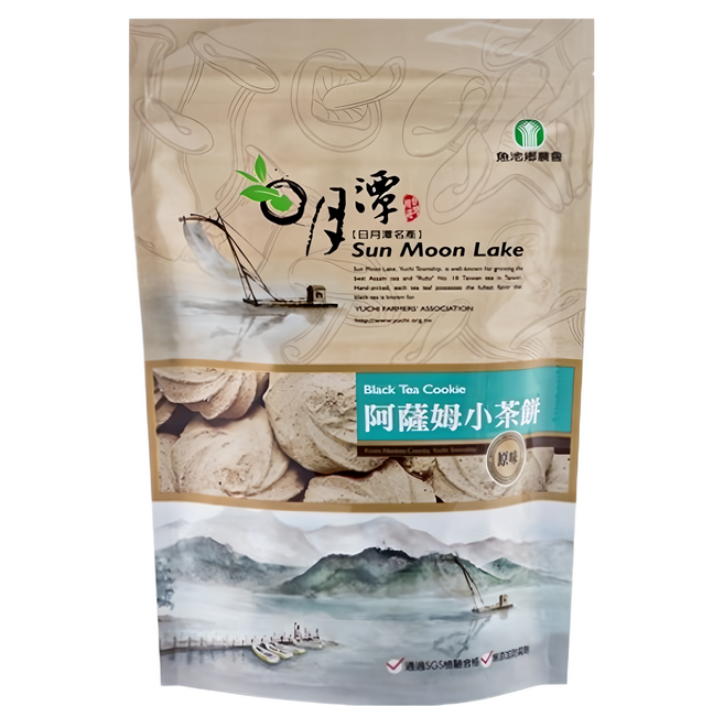 魚池鄉農會 阿薩姆小茶餅, 96g, 1個
