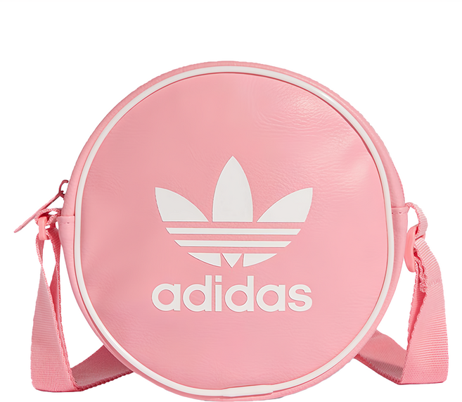 adidas 愛迪達 AC ROUND BAG 斜背包, 粉色