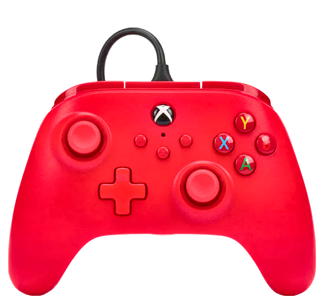PowerA XBOX 官方授權 有線遊戲手把 紅色, 151936601, 1個
