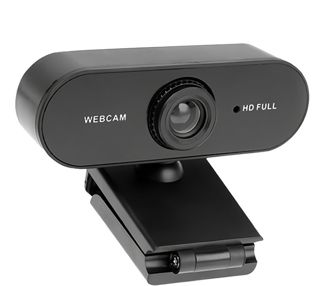 DTAudio 1080P網路攝影機/視訊鏡頭, CA-02, 黑色