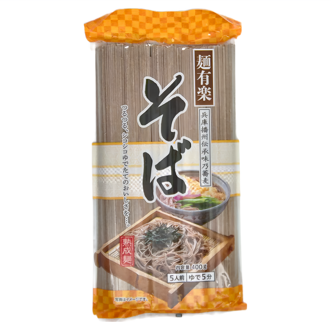 麵有樂 播州蕎麥麵, 400g, 1包