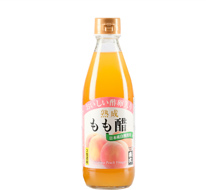 MORIBUN 森文釀造 白桃風味果醋飲料 3倍濃縮, 360ml, 1瓶