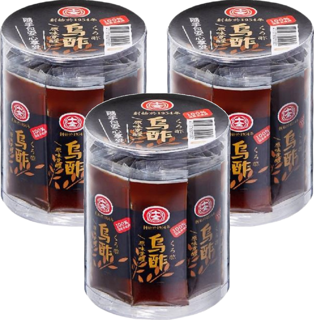 十全 烏醋隨手包 20包入, 160g, 3罐