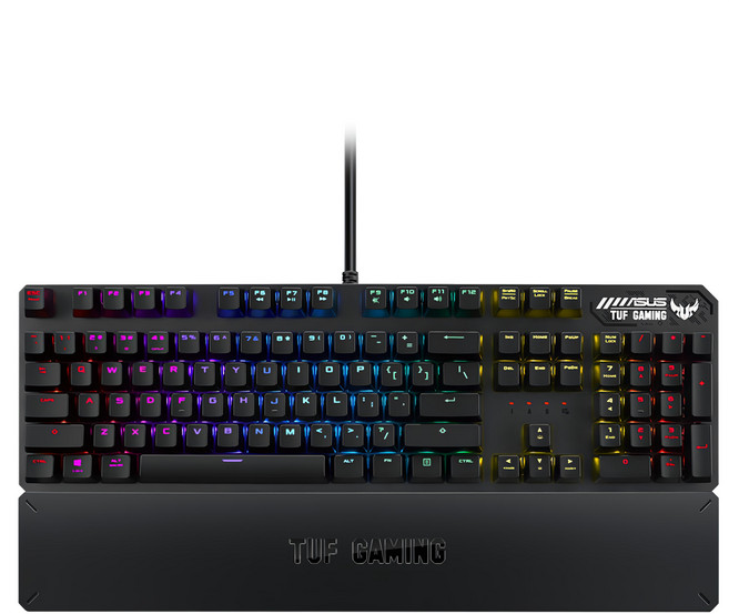 ASUS 華碩 TUF GAMING K3 電競 Wired 鍵盤 黑色 青軸 TUF GAMING K3
