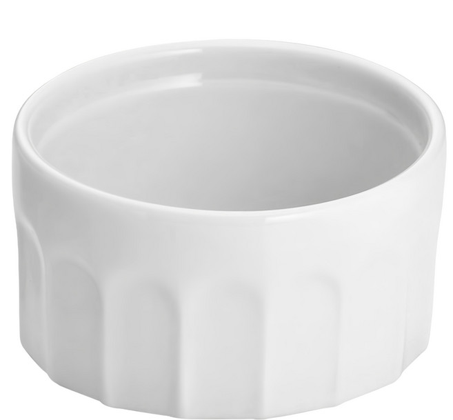 kela 白瓷布丁烤杯 9cm, 1個, 白色