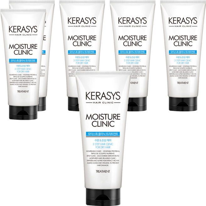 KERASYS 植萃系抗損護髮素 毛躁髮, 300ml, 6條