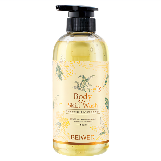 BEIWED 貝薇美學 檀香艾草沐浴露 Plus, 500ml, 1瓶