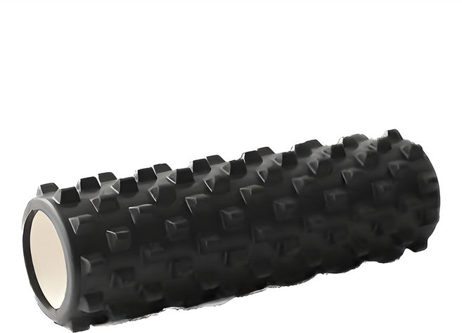 ROAR 筋膜放鬆按摩滾筒, 黑色, 1個