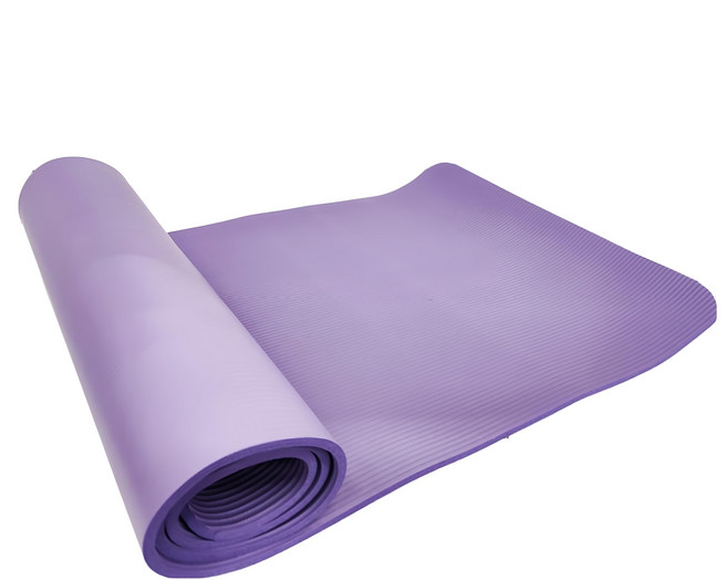 NBR環保瑜珈墊, 紫色, 1個