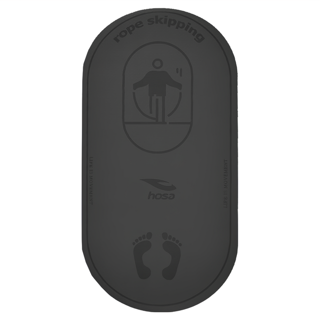 hosa 浩沙 靜音跳繩加厚訓練墊, 灰色, 1個