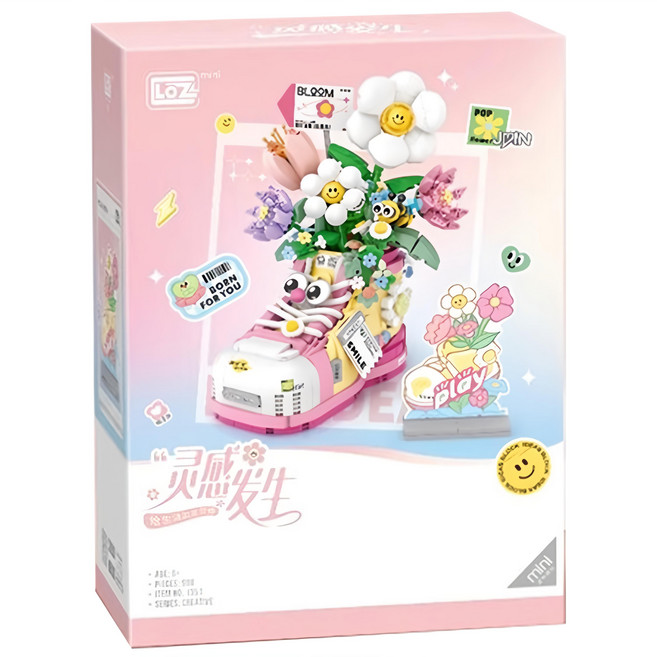 LoZ 積木玩具, 多色, 1盒