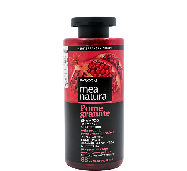 Mea Natura 紅石榴強韌豐盈洗髮精 扁塌細軟髮質適用, 300ml, 1瓶