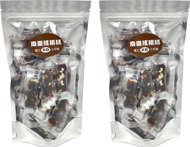 品鮮生活 年貨南棗核桃糕 半斤, 300g, 2包