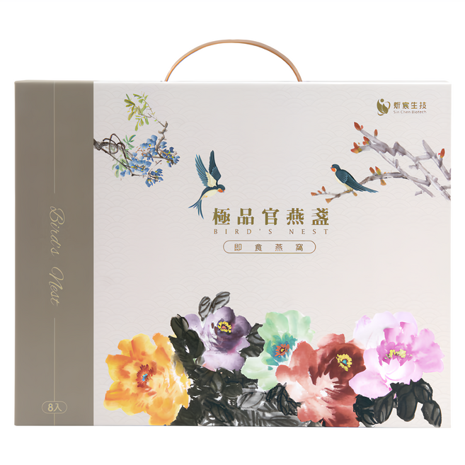 炘宸生技 低糖極品官燕盞燕窩禮盒, 60g, 1套