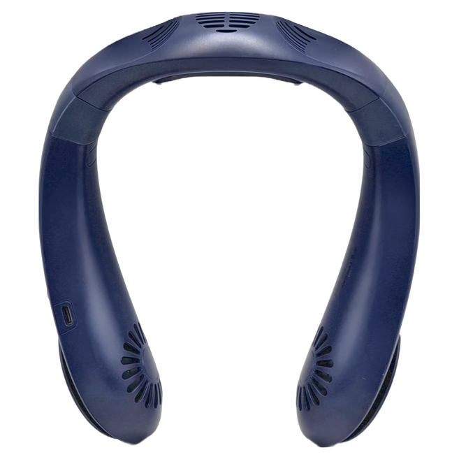 NECK FAN 掛脖製冷風扇, K009, 藍色