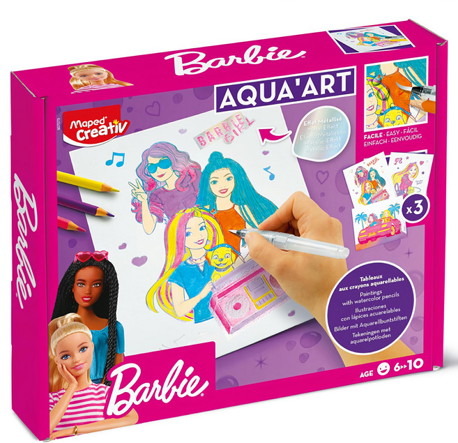 Maped 芭比的創意暈染, 平裝書