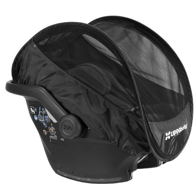 UPPAbaby MESA 遮陽防蚊罩, 黑色, 1個