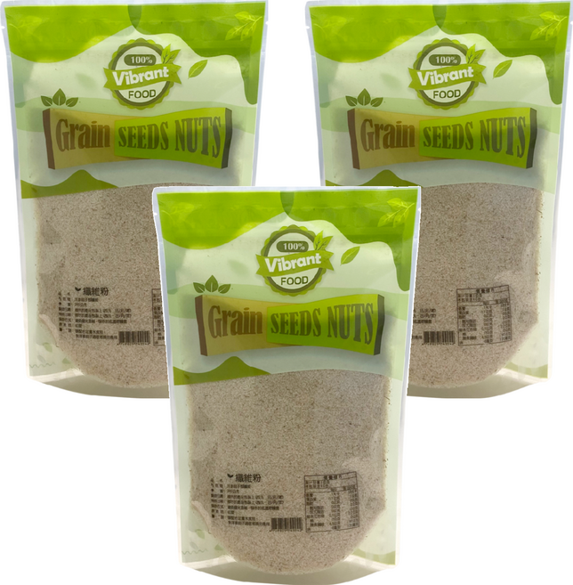 康健生機 鮮活小棧 纖維粉, 200g, 3包