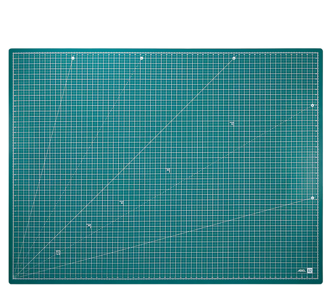 ABEL 力大牌 A2割紙墊 NO.66802, 綠色