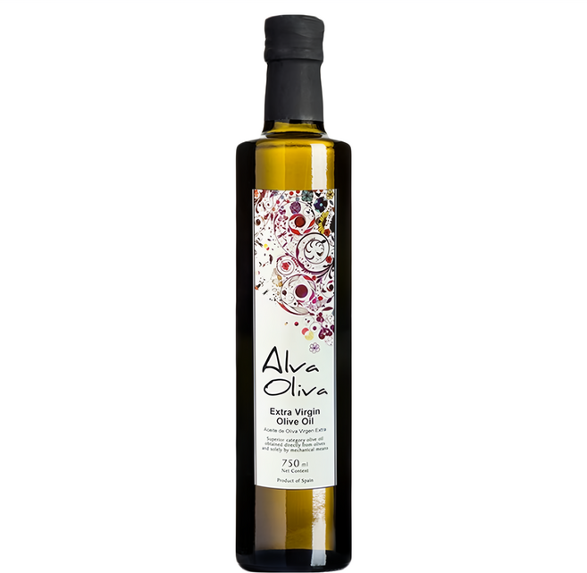 Alva Oliva 艾娃橄欖 特級冷壓初榨橄欖油, 750ml, 1瓶