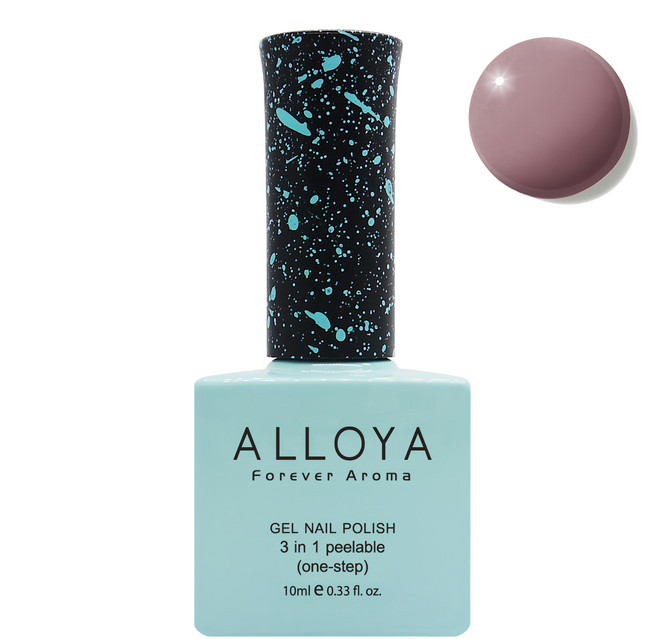 ALLOYA 愛若雅 一步光撩指甲油膠, 006 神秘紫之奇幻旅程, 10ml, 1瓶