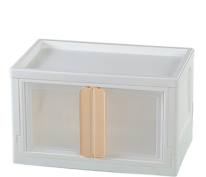 KEYWAY 聯府 雪山磁吸式雙開收納櫃 PU45-1, 奶茶色, 1個