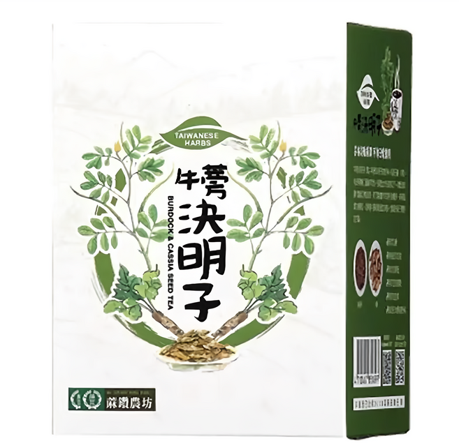 蔴鑽農坊 牛蒡決明子袋茶, 1個, 15個裝, 3.5g
