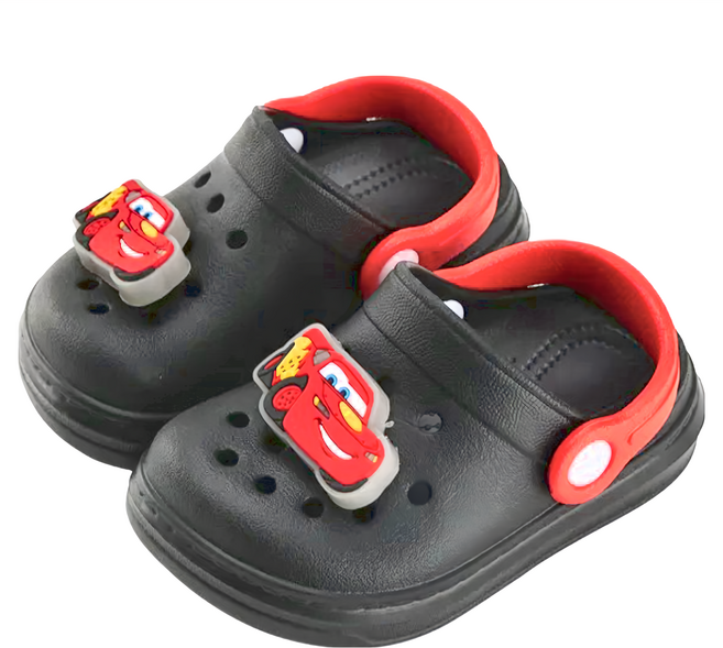 BORUI 柏睿鞋業 兒童款 DN電燈飾釦洞洞兒童涼鞋 造型防水園丁鞋