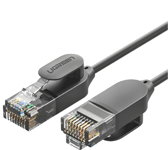 UGREEN 綠聯 CAT6 網路線, 黑色, 1個, 5m