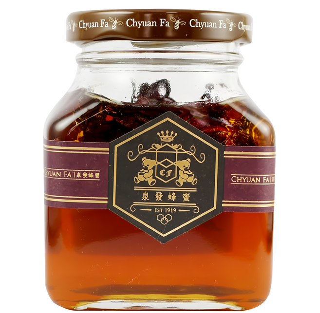 Chyuan Fa 泉發蜂蜜 洛神花蜂蜜醬, 250g, 1瓶