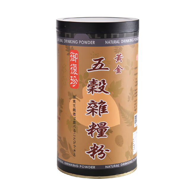 御復珍 黃金五穀雜糧 無添加糖 純素食, 500g, 1罐