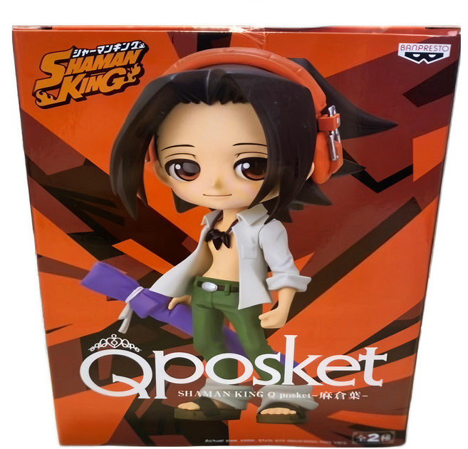 BANPRESTO 景品 Q POSKET 通靈童子 通靈王 麻倉葉 A款, 1個