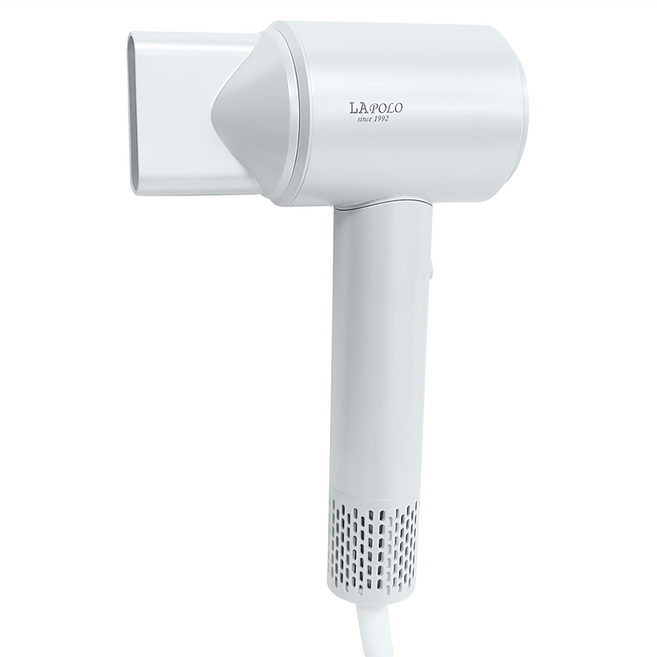 LA POLO 藍普諾 磁吸風嘴 負離子吹風機 智能恆溫 珍珠白 LA-S802 110 000 RPM Motor