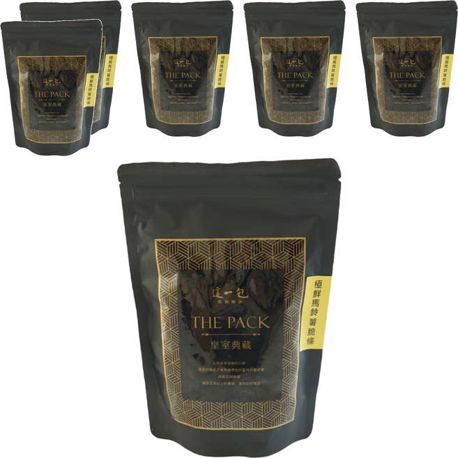 這一包 極鮮馬鈴薯脆條 非油炸 低溫真空乾燥 無添加, 120g, 6包
