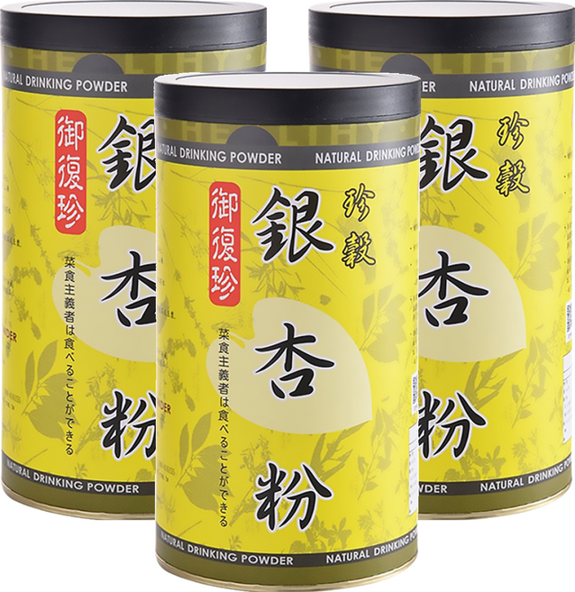 御復珍 珍榖銀杏粉, 450g, 3罐
