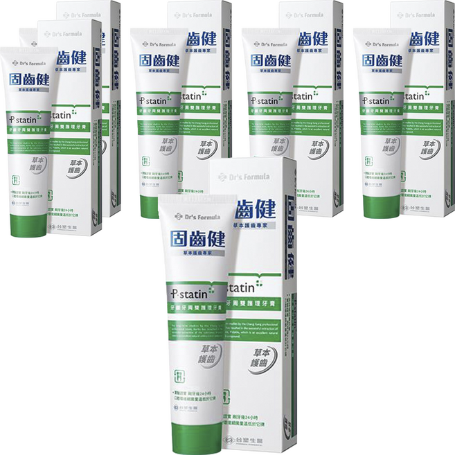 台塑生醫 Dr's Formula 牙齦牙周雙護理牙膏, 120g, 6條