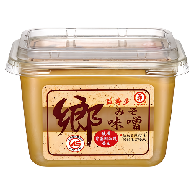 KONG YEN 工研 益壽多鄉味噌, 500g, 1盒