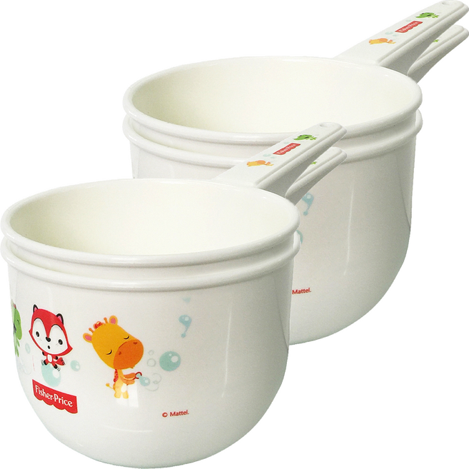 fisher-price 費雪 水瓢, 白色, 2個