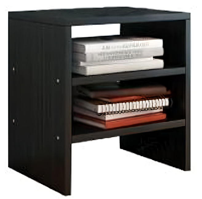 ika 無抽款櫃, 黑胡桃色, 3層