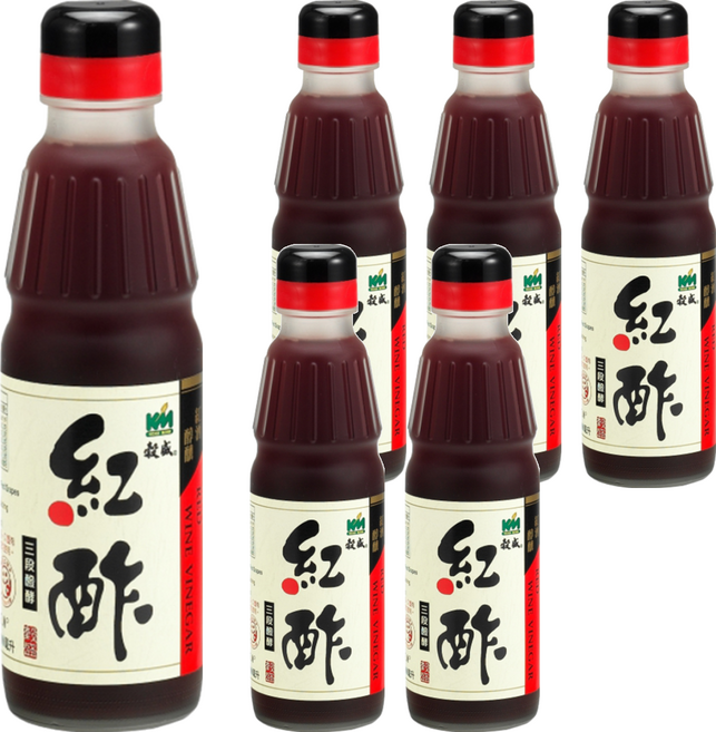 KOKUMORI 穀盛 紅醋, 300ml, 6瓶