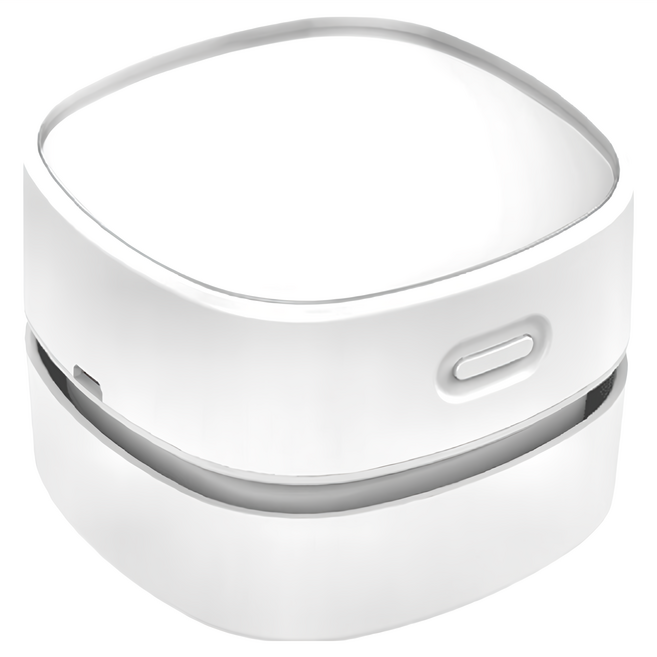 簡約桌面吸塵器 USB充電款 CAHW0007BWT, 白色
