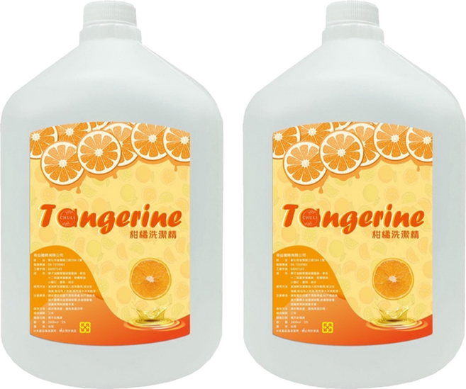 Chuli 初梨 柑橘洗潔精, 3.5L, 2桶