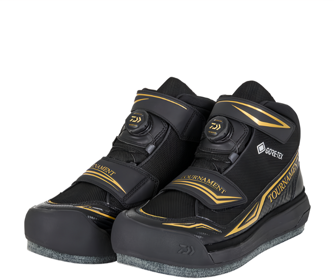 DAIWA 大和 短防滑鞋 膠釘 DS-2101QS-H, 27, 黑色