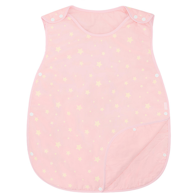 Combi 康貝 Ag + PRO銀離子抗菌四季防踢被 雙面, 星星粉